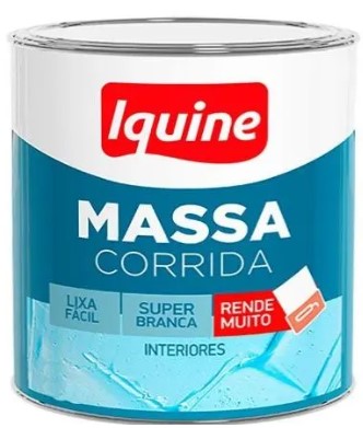 4 - Massa Corrida 3,6L 5,4Kg Branca - Iquine
