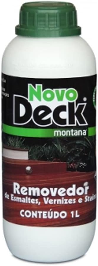 4 - Removedor De Tintas E Vernizes Novodeck 1 Litro - Montana