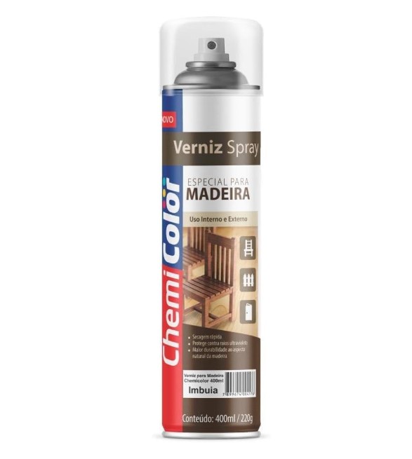 4 - Verniz 400Ml Madeira Imbuia – Chemicolor