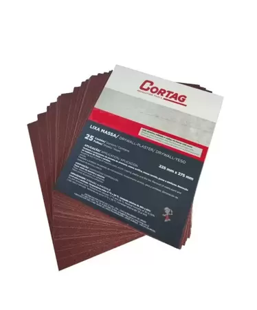 5 - Folha de Lixa Massa Ms230 220 - Cortag
