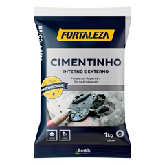 6 - Cimentinho Interno E Externo Cinza 1kg – Fortaleza