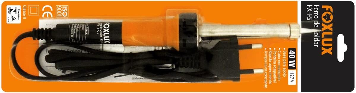 6 - Ferro De Soldar 40 W 127 V – Foxlux