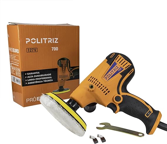 6 - Politriz Profissional 220v 4500 Rpm 700w - Pró Euro