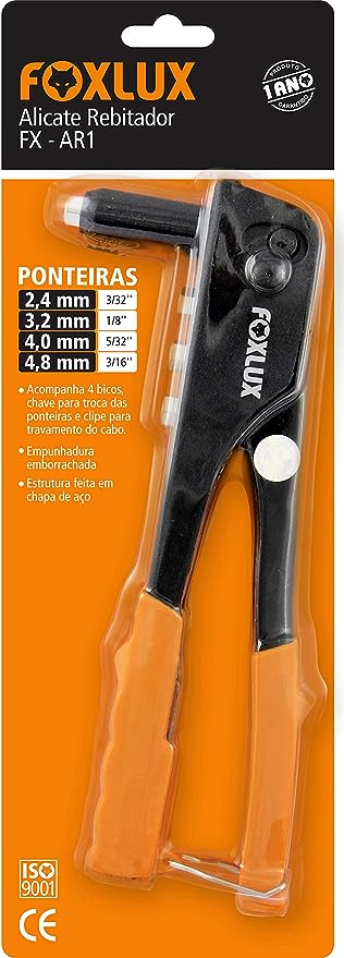7 - Alicate Rebitador Ar1 - Foxlux
