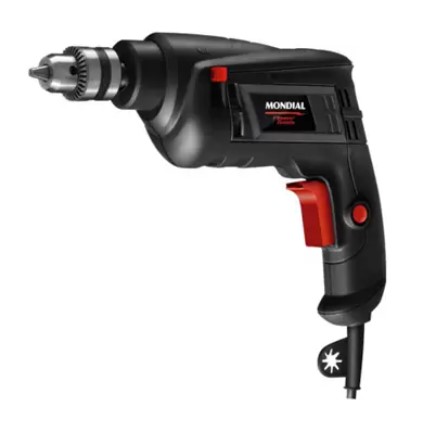 7 - Furadeira de Impacto, Preto, 550W, 220V - FI-09 – Mondial
