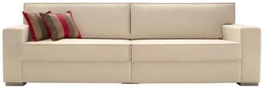 7 - Sofá 3 Lugares 200cm - Carmel Espresso Móveis Branco