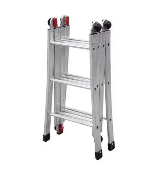 8 - Escada Articulada 12 Degraus - 4x3 – Alulev