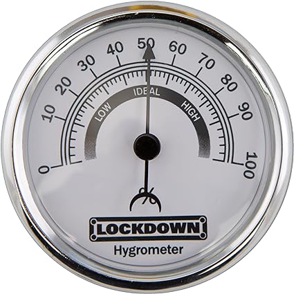 8 - Higrômetro Vault - Monitora umidade em Cofres de Armas - Lockdown