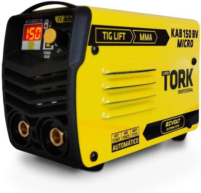 8 - Máquina De Solda Inversora Kab 150 Micro Mma Tig Bivolt – Tork