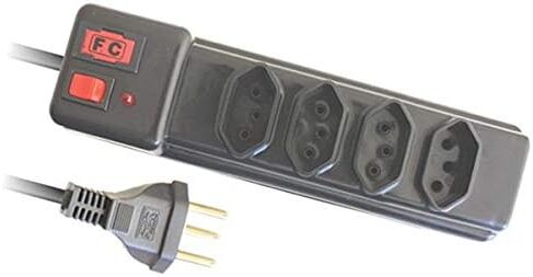 8 – Filtro de linha New 4 Tomadas 1,20 M – FC