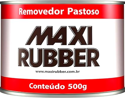 9 - Removedor de Tinta Pastoso 500g Maxi Rubber - Yamase