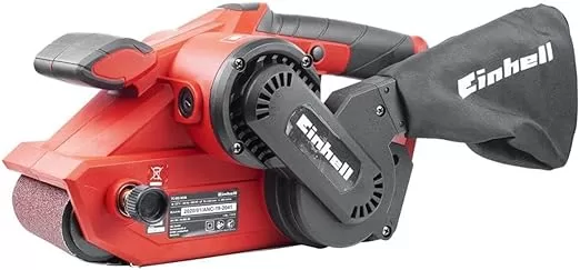 5 - Lixadeira de Cinta Potente e ergonômica - Einhell