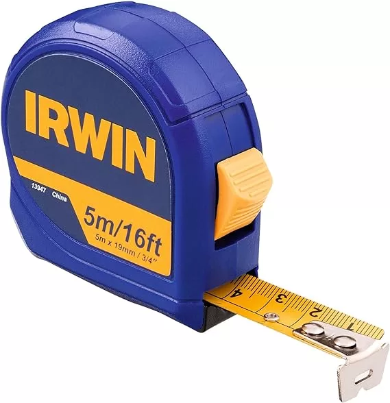 10 - Trena Manual Standard 5m Modelo IW13947 - Irwin