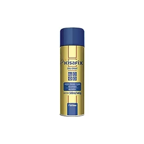 3 - Cola Contato Spray - 340g - Kisafix