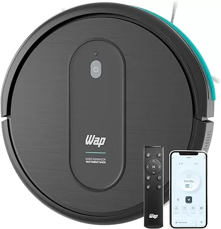 3 - Robô Aspirador de Pó com Controle Remoto - Wap