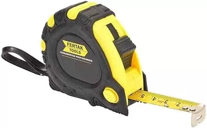 3 - Trena Plástica Metálica 7,5 M X 25MM 8011 - Fertak