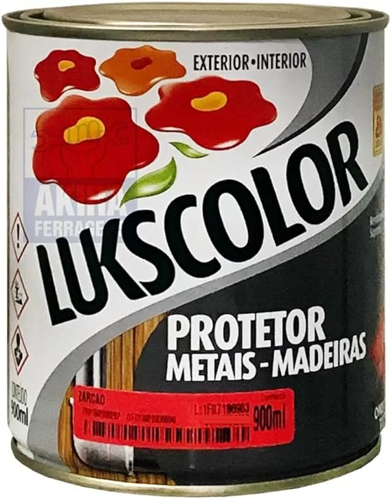 5 - Fundo Zarcão Protetor para Metais - Lukscolor