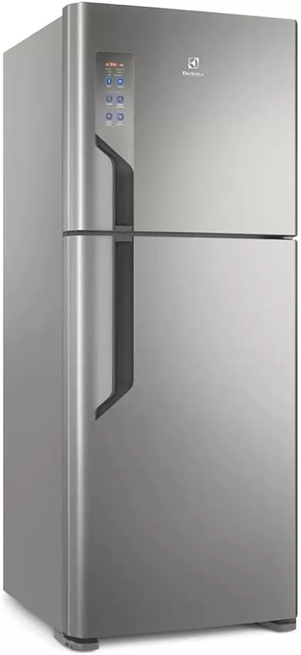 6 - Geladeira Inox Top Freezer - Electrolux