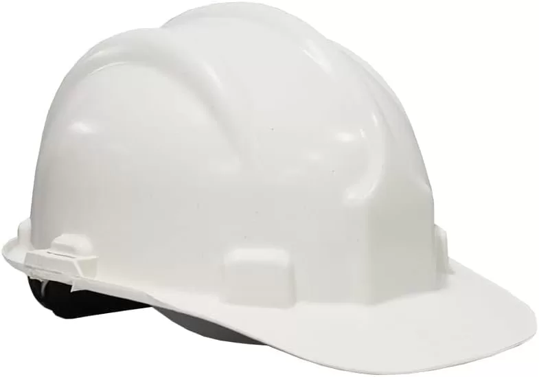 7 - Capacete de Segurança com Carneira Branco - Plastcor