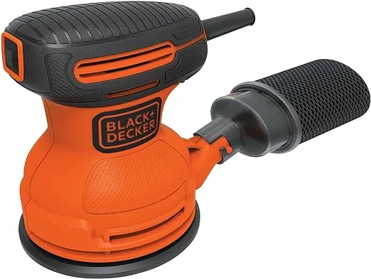 7 - Lixadeira, Roto Orbital Elétrica BDERO100 - Black Decker