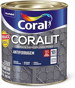 8 - Antiferrugem Cinza Ferrolack - Coral
