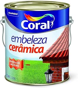 8 - Tinta Embeleza Cerâmica 3,6L Standard - Coral