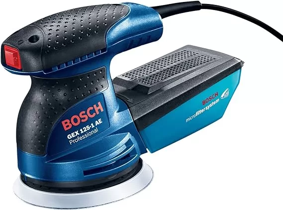 9 - Lixadeira Roto Orbital Gex 125-1 Ae - 250W 127V - Bosch
