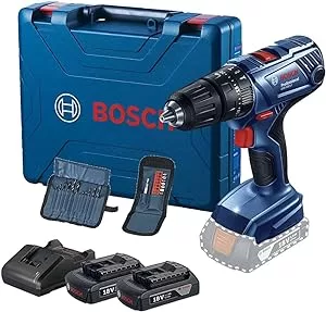 4 - Parafusadeira e Furadeira Gsb 180-Li 18V Com 2 Baterias 1 Carregador e 1 Maleta - Bosch