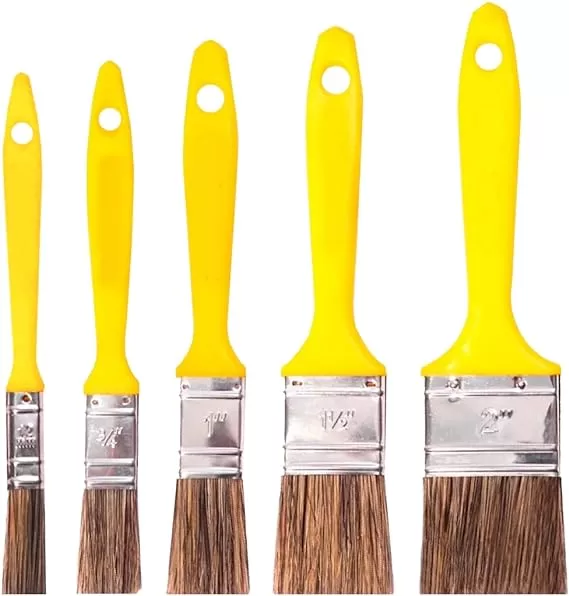 9 - Kit Trincha para Pintura com 5 Peças - Compel