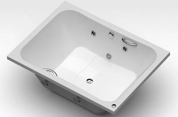 3 - Banheira Búzios Cril Com Hidromassagem 150X110 Branca - Aquaplas