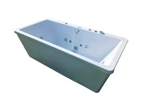 4 - Banheira de Hidromassagem Pierrot 170x85cm Branca - Ouro Fino