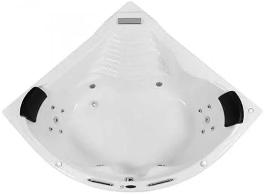 9 - Banheira Hidromassagem Astra Acapulco Luxo 166cmx211cmx49cm 04 Jatos Acrílico P1 Com Aquecedor 220v - Astra