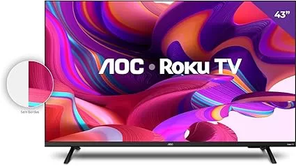 5 - Smart TV LED 43" 43S5135 - AOC