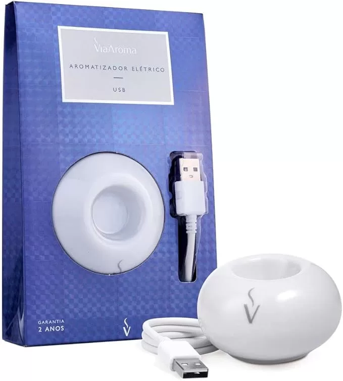 8 - Difusor Aromatizador USB - Via Aroma