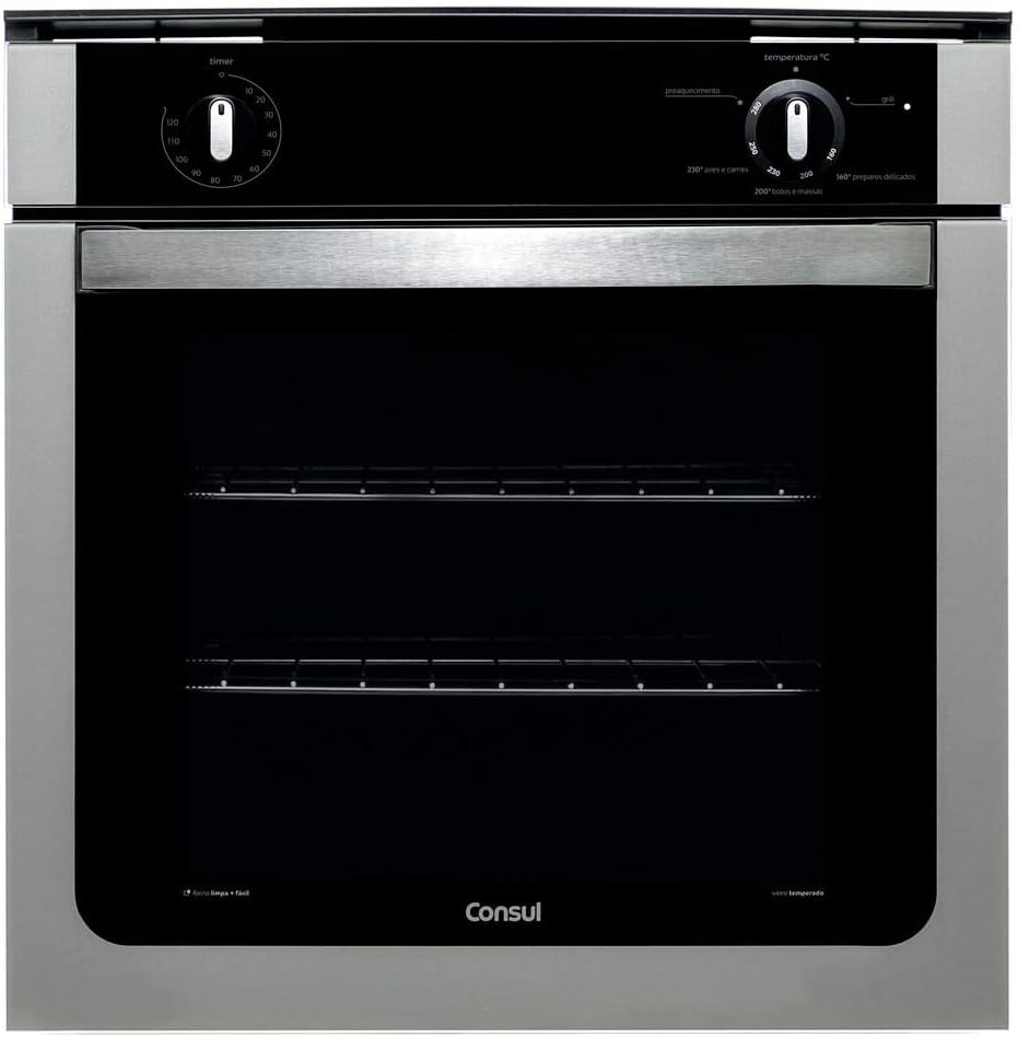 1 - Forno de embutir a gás compacto - Consul