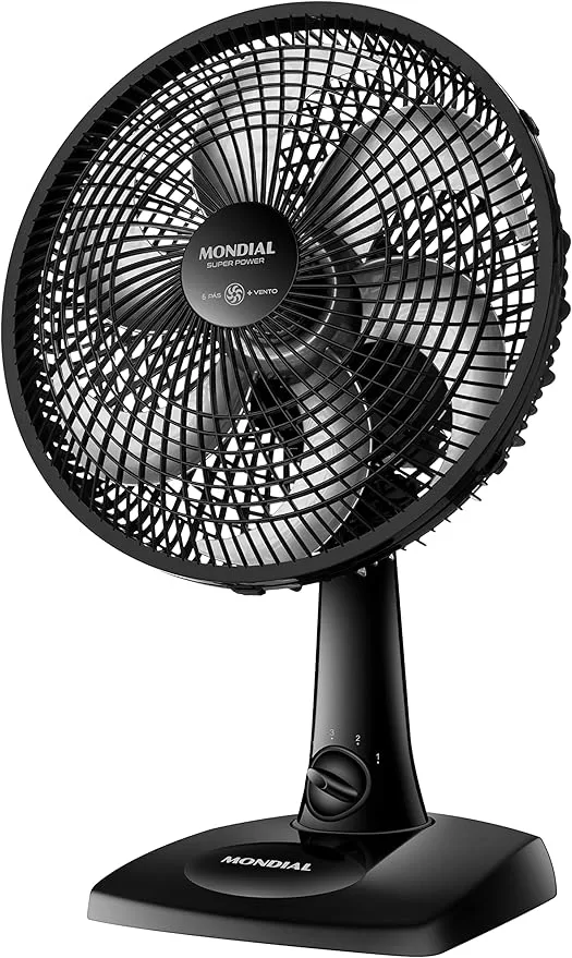 2 - Ventilador de Mesa Super Power - Mondial
