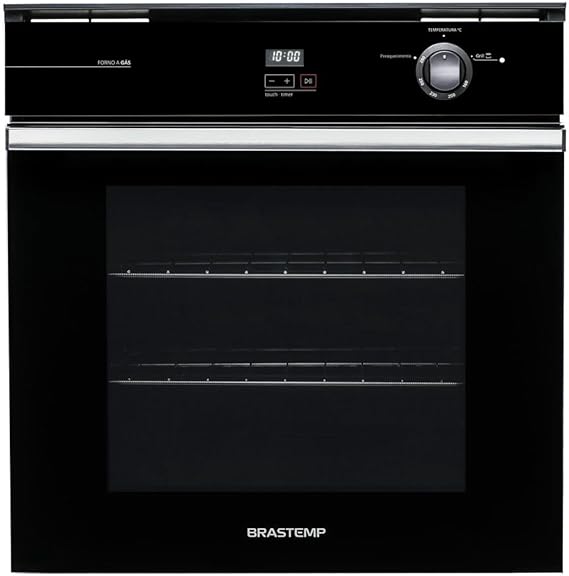3 - Forno de embutir a gás BOA84AERNA - Brastemp